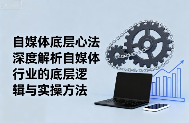自媒体底层心法，深度解析自媒体行业的底层逻辑与实操方法-创安网_汇聚全网热门项目资源