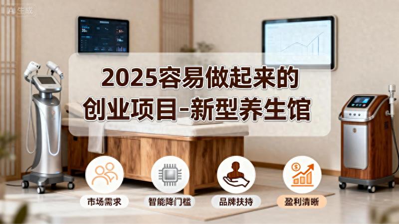 2025容易做起来的创业项目-新型养生馆