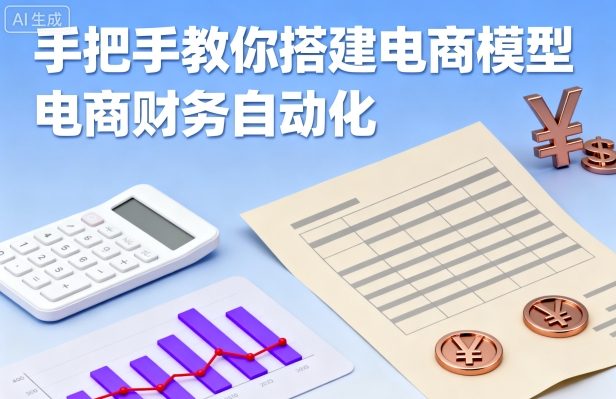 手把手教你搭建电商模型-电商财务自动化-创安网_汇聚全网热门项目资源