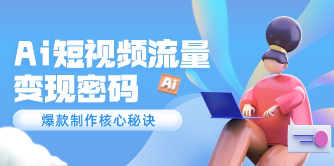 （14875期）Ai短视频流量密码，爆款制作核心秘诀，120万案例深度解析-创安网_汇聚全网热门项目资源