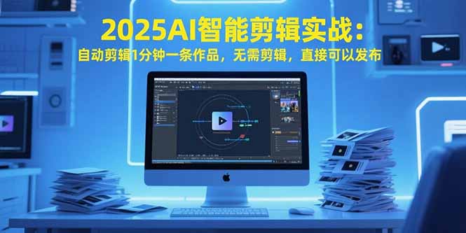 （15504期）2025AI智能剪辑实战：自动剪辑1分钟一条作品，无需剪辑，直接可以发布-创安网_汇聚全网热门项目资源