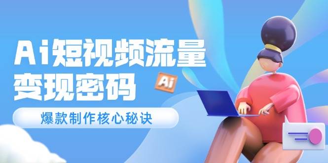 Ai短视频流量密码，爆款制作核心秘诀，120万案例深度解析-创安网_汇聚全网热门项目资源