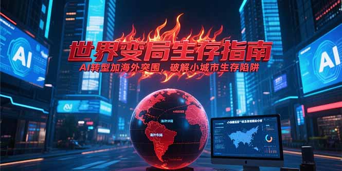（15220期）付费文章《世界变局生存指南，AI转型加海外突围，破解小城市生存陷阱》-创安网_汇聚全网热门项目资源