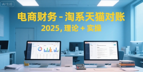 电商财务-淘系天猫对账2025，理论+实操-创安网_汇聚全网热门项目资源