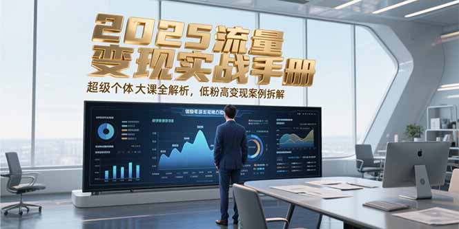 （15188期）2025流量变现实战手册，超级个体大课全解析，低粉高变现案例拆解-创安网_汇聚全网热门项目资源