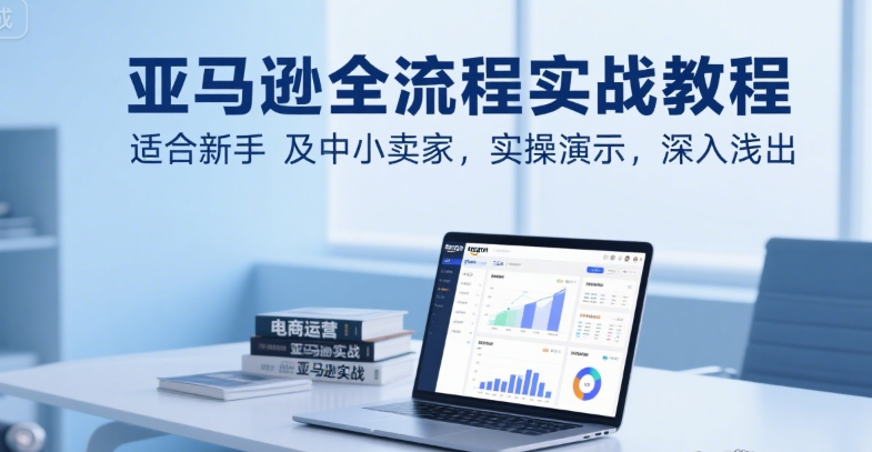 亚马逊全流程实战教程，适合新手及中小卖家，实操演示，深入浅出-创安网_汇聚全网热门项目资源