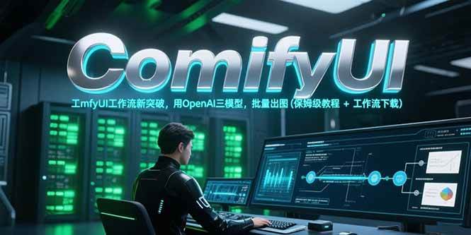 ComfyUI工作流新突破，用OpenAI三模型，批量出图(保姆级教程+工作流下载)-创安网_汇聚全网热门项目资源