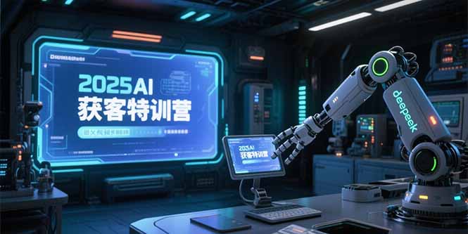 （15289期）2025AI获客特训营，AI图文视频全制作，deepseek工具实操教学-创安网_汇聚全网热门项目资源
