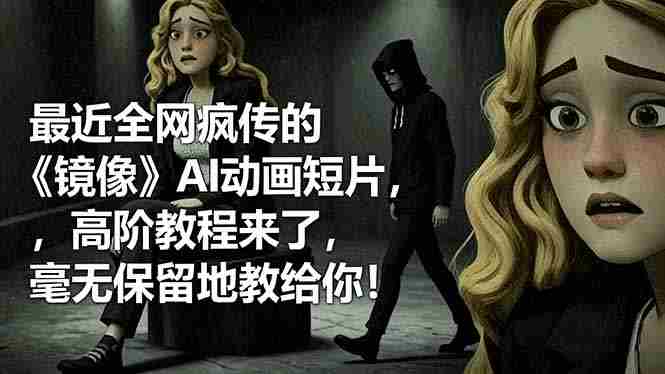 （16427期）最近全网疯传的《镜像》AI动画短片，高阶教程来了，毫无保留地教给你！