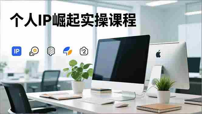 （16616期）个人IP崛起实操课程，IP思维塑造+赛道精准调研+账号高变现搭建+内容创作