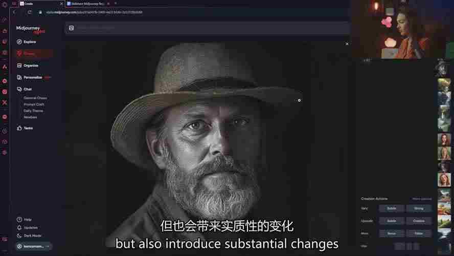 Midjourney AI图像创作课：提示词设计，风格探索，零基础掌握AI绘画核心技能