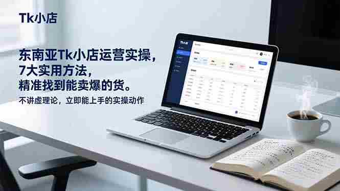 （17041期）东南亚Tk小店运营实操，7大实用方法，精准找到能卖爆的货。不讲虚理论，立即能上手的实操动作