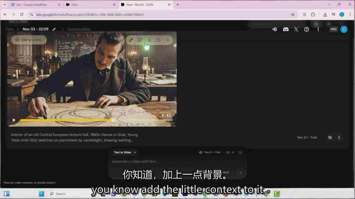 （17130期）AI电影制作终极指南：从创意到成片，系统掌握智能影视全流程实战课（中英字幕）