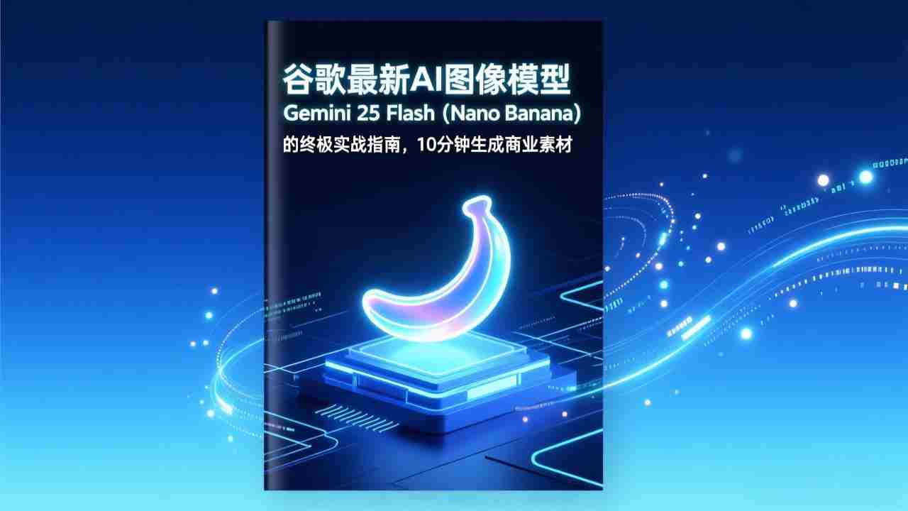 （17111期）谷歌最新AI图像模型Gemini 2.5 Flash（Nano Banana）的终极实战指南，10分钟生成商业素材