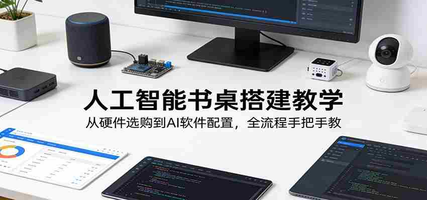 人工智能书桌搭建教学：从硬件选购到AI软件配置，全流程手把手教