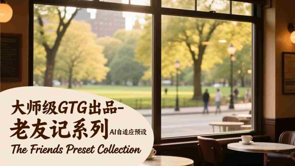 （17403期）大师级GTG出品-老友记系列AI自适应预设The Friends Preset Collection