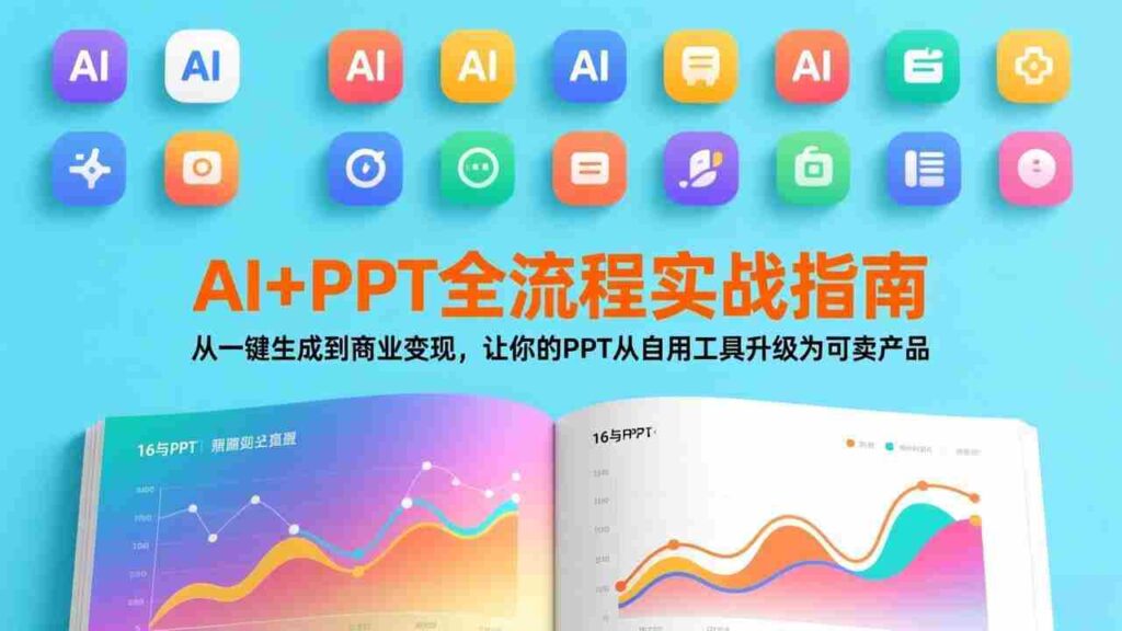 （17565期）AI+PPT全流程实战指南：从一键生成到商业变现，让你的PPT从自用工具升级为可卖产品