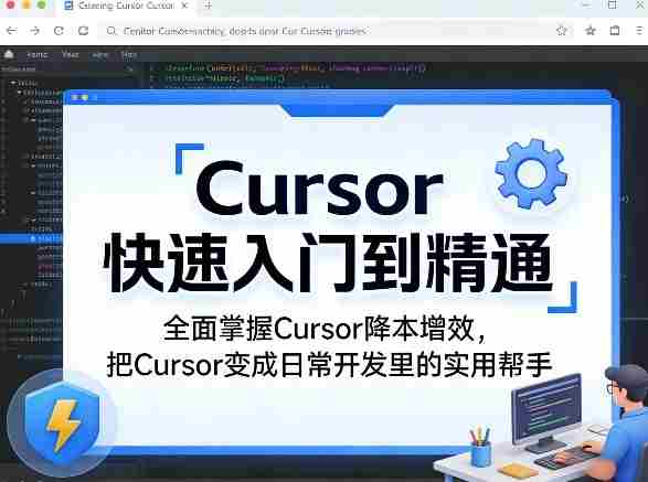 Cursor快速入门到精通，全面掌握Cursor降本增效，把Cursor变成日常开发里的实用帮手