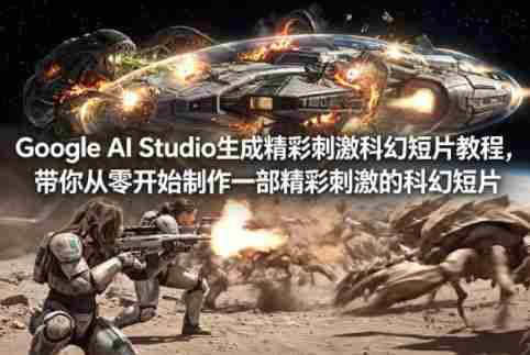 Google AI Studio生成精彩刺激科幻短片教程，带你从零开始制作一部精彩刺激的科幻短片【双语字幕】