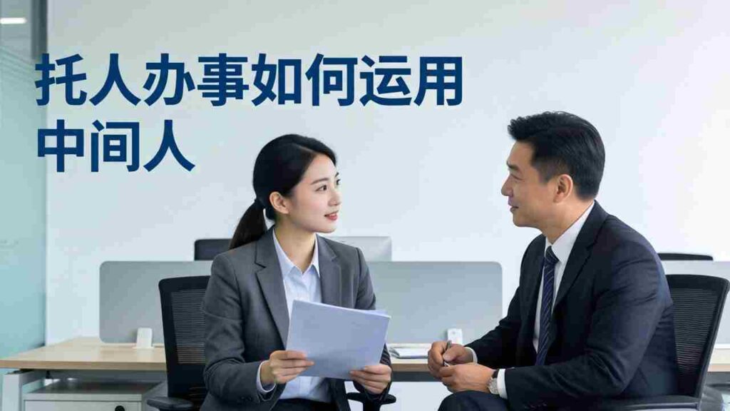 （17938期）付费文章：托人办事如何运用中间人？
