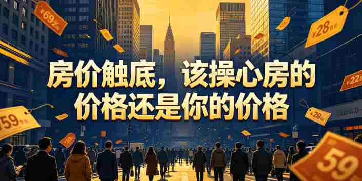 付费文章：房价触底，该操心房的价格还是你的价格