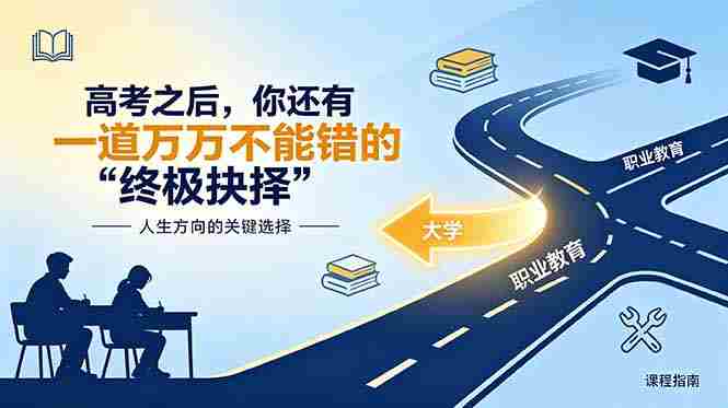 （18931期）付费文章：高考之后，你还有一道万万不能错的“终极抉择”