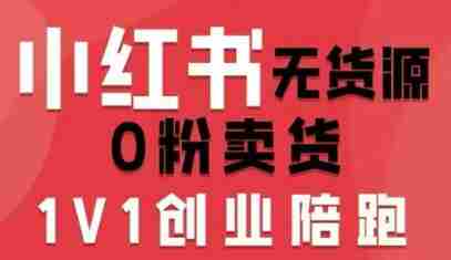 小红书无货源0粉电商课，开店准备、选品策略、笔记撰写、视频剪辑、数据分析、账号打造、资料文档（更新26年7月24日）