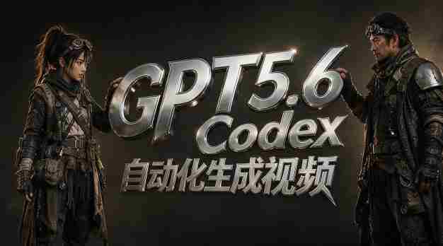 （19393期）GPT5.6+Codex自动化视频生成：提示词设计×角色设定×封面海报×工作流思路，高效产出AI视频