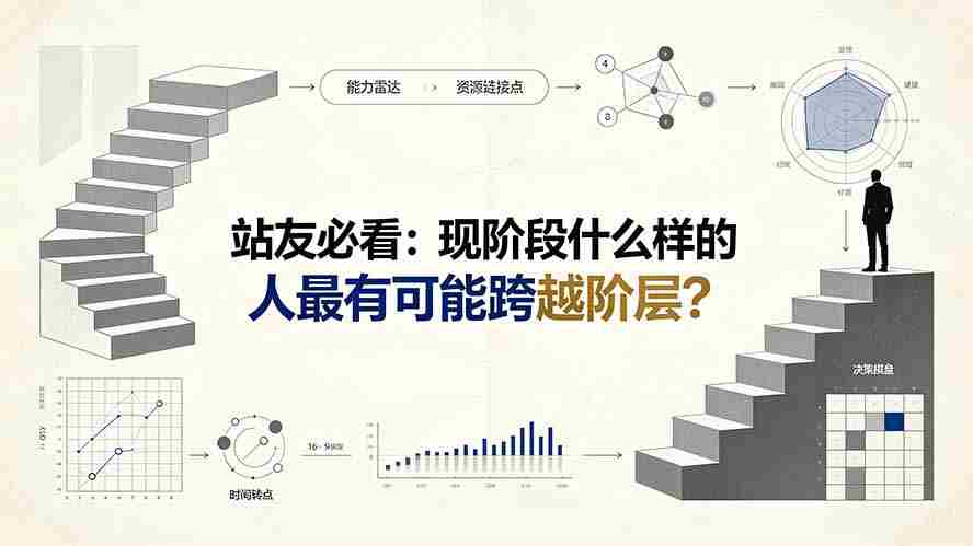 （19475期）付费文章：站友必看：现阶段什么样的人最有可能跨越阶层?