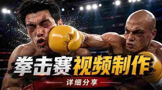 电影级拳击赛怎么做？AI重拳对决视频完整制作流程｜详细分享-中创网,冒泡网,福缘网创业项目大全-创安网