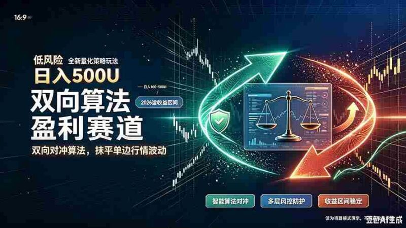 (20043期)算法对冲/EA量化,日入500刀,躺着赚钱!你把它当做“自动提款机”,它把你就爆了-中创网,冒泡网,福缘网创业项目大全-创安网