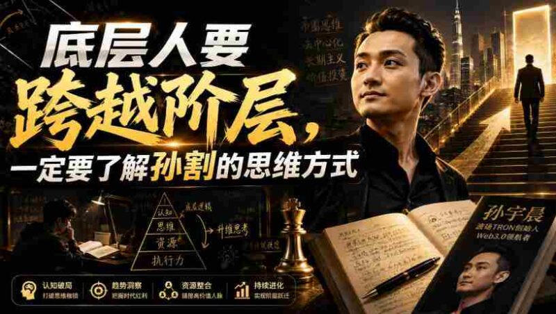 付费文章：底层人要跨越阶层，一定要了解孙割的思维方式-中创网,冒泡网,福缘网创业项目大全-创安网