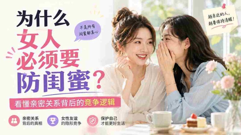 (20114期)付费文章:为什么女人必须要防闺蜜?看懂亲密关系背后的竞争逻辑-中创网,冒泡网,福缘网创业项目大全-创安网