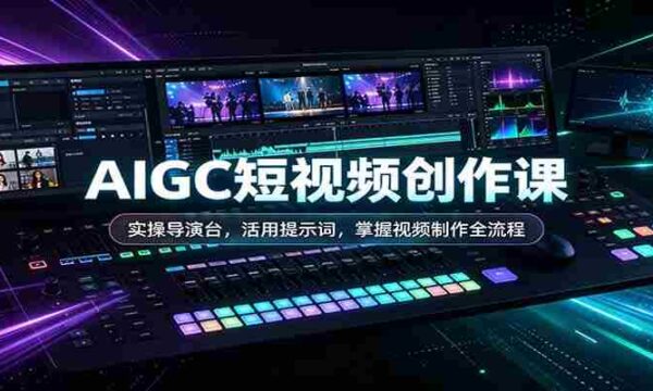 短视频制作秘籍：导演实操课堂，巧妙运用关键词，解锁视频制作全链条