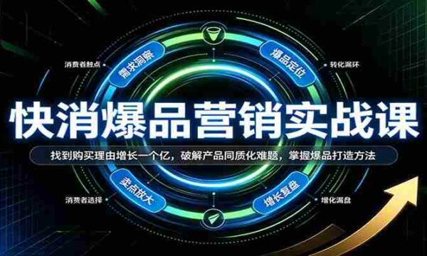 揭秘快消爆款营销秘籍：解锁购买动机，助力销量翻番，破解同质化困境，掌握爆款制造诀窍