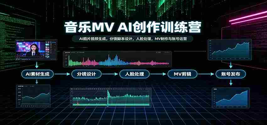 AI赋能音乐MV制作：从AI图像视频生成到账号运营全攻略