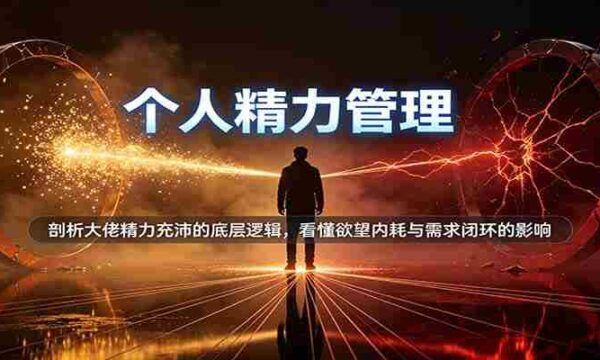 揭秘成功人士高效能量运用秘诀：揭秘内耗欲望与需求循环的关键作用