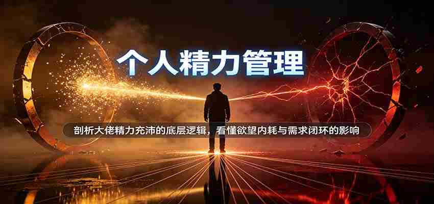 揭秘成功人士高效能量运用秘诀：揭秘内耗欲望与需求循环的关键作用