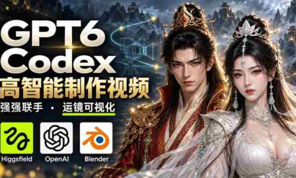 Astra×Codex携手GPT-6，打造视觉盛宴：与Higgsfield共谋高智能视频创作之道