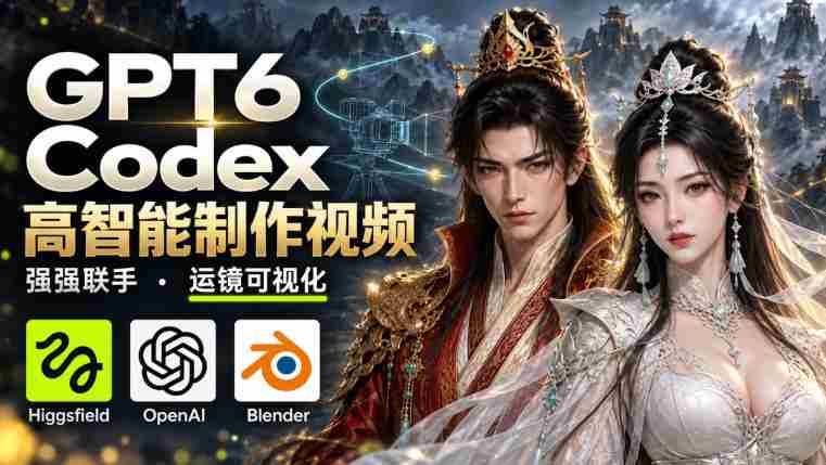 Astra×Codex携手GPT-6，打造视觉盛宴：与Higgsfield共谋高智能视频创作之道