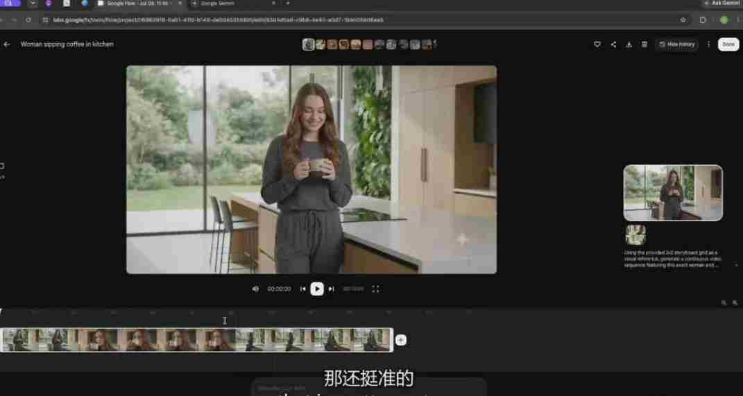 高清呈现】Google Flow全程教程：人工智能学习之路，从新手到高手，中英字幕全收录