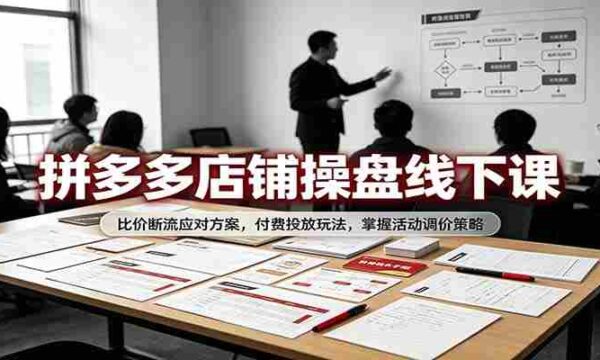 揭秘拼多多线下实战：破解比价困境，深度解析付费推广技巧，高效掌握活动价格调控术