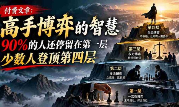 解锁深度思维：绝大多数人止步第一阶，唯有少数达人攀至巅峰第四层