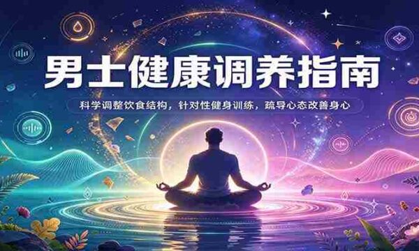 男性养生秘籍：合理膳食搭配，精准运动锻炼，调节心情，全方位呵护身心健康