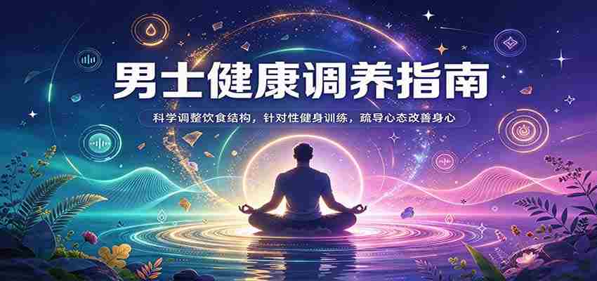 男性养生秘籍：合理膳食搭配，精准运动锻炼，调节心情，全方位呵护身心健康