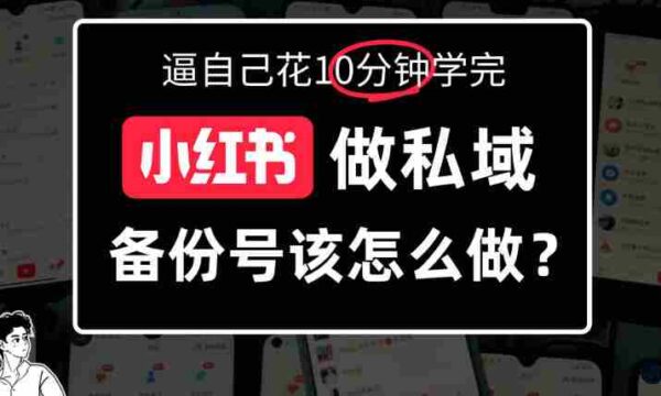 揭秘小红书备份号操作攻略：深度解析如何打造备选账号