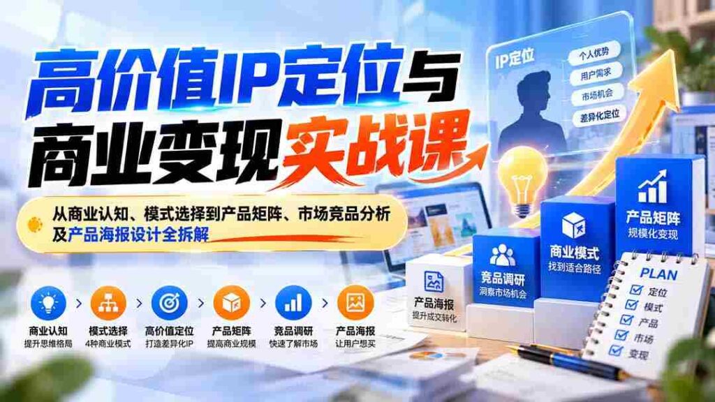解码高价值IP商业化之路：全面解析商业视角、模式抉择、产品布局、市场竞争及海报设计的实战策略