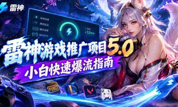 雷神新篇章：新手玩家高效引流攻略，日入千元不是梦