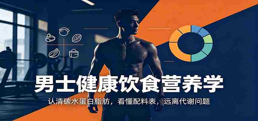 男士健康饮食营养学：认清碳水蛋白脂肪，看懂配料表，远离代谢问题