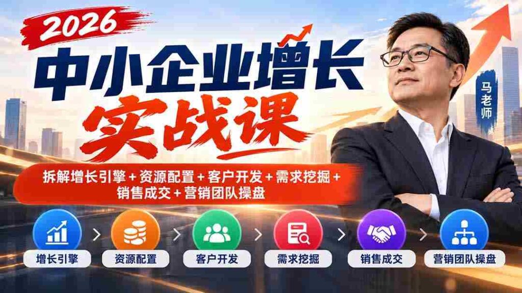 2026年中小企业加速发展攻略：揭秘增长动力、资源分配、客户拓展、需求洞察、销售达成与营销团队管控